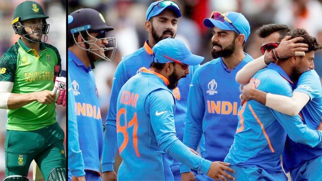 ICC Cricket World Cup 2019 : India Thrash South Africa By 6 Wickets