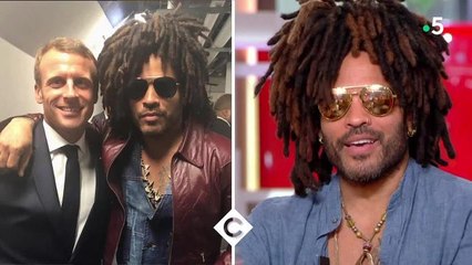 Lenny Kravitz raconte le jour où il a rencontré Emmanuel Macron