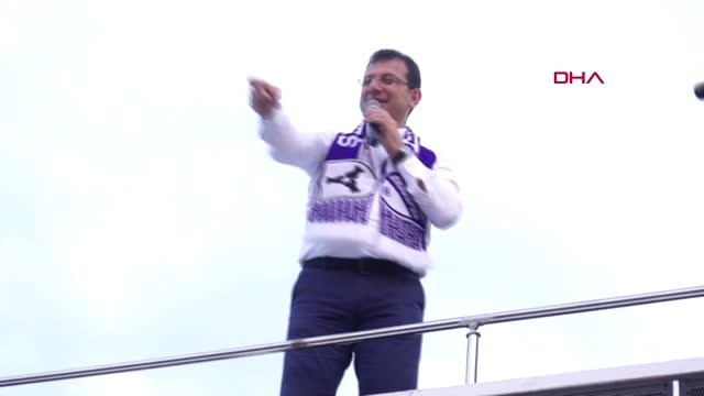 Ordu - İBB Başkan Adayı Ekrem İmamoğlu, Ordu mitinginde konuştu
