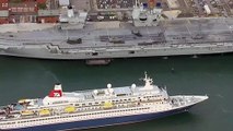 Veterans depart Portsmouth for Normandy on MV Boudicca
