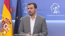 Garzón apuesta por un acuerdo entre PSOE y Unidas Podemos