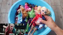 Dev Havuzda En Yakın Arkadaşlarımızı Aradık Alaaddin, Barbie, LOL, Prenses Bebek Bidünya Oyuncak 