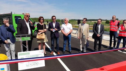 Inauguration officielle du barreau ouest du contournement de Mirebeau-sur-Bèze (1/2)