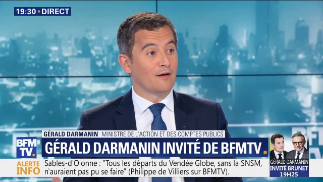 Gérald Darmanin: Ce qui est attristant, c'est le spectacle que Les Républicains donnent depuis 2017