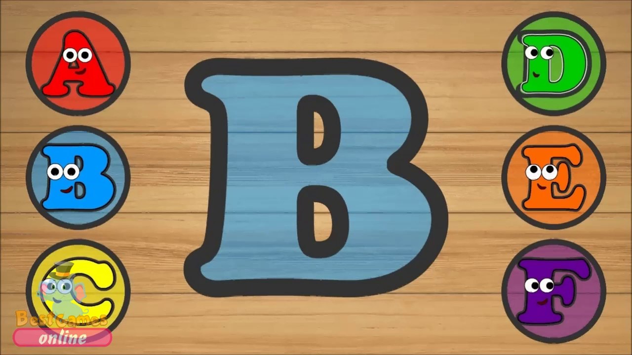Learn ABC Alphabet with Wodden Slots Puzzle! Wrong Letter! Learn Colors for Kids