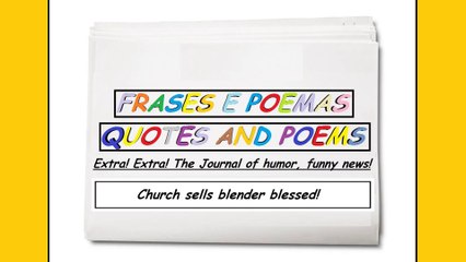 Funny news: Church sells blender blessed! [Quotes and Poems]