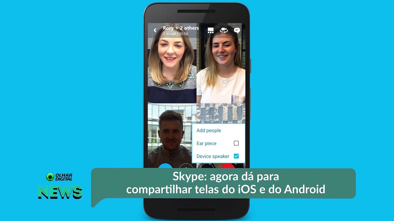 Skype- agora dá para compartilhar telas do iOS e do Android