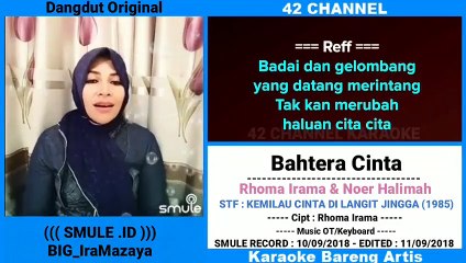 Bahtera Cinta - karokean