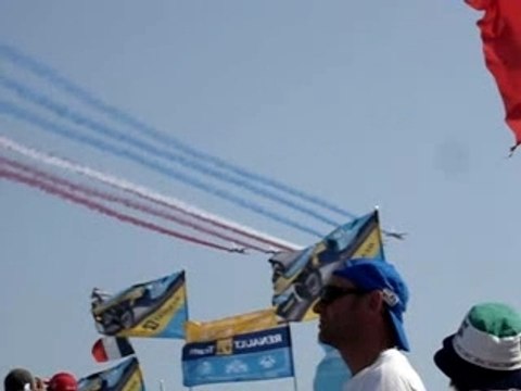 Patrouille de France .Circuit Nevers magny cours GP F1 2006