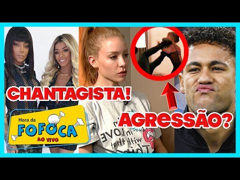 Vaza imagem da suposta briga de Neymar com Najila Trindade e ela dá entrevista para Cabrini