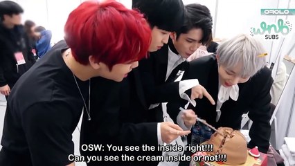 ENG SUB Okay Wanna One Ep 40 - Year End Award Show Waiting Room Story