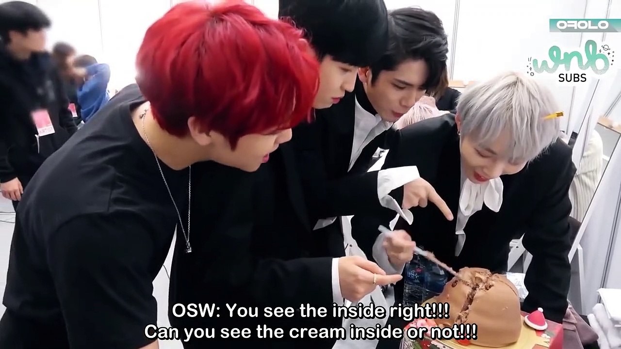 ENG SUB Okay Wanna One Ep 40 - Year End Award Show Waiting Room Story