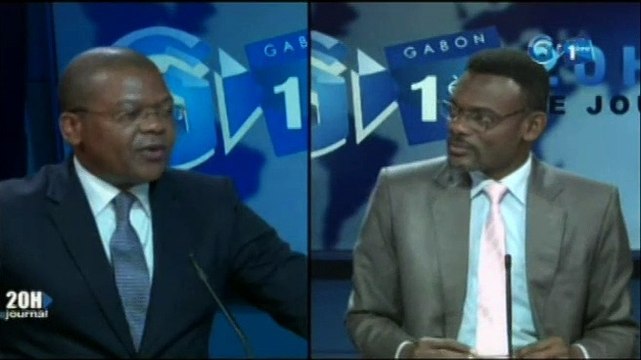 RTG - Le plateau de la RTG reçoit le Pr. Jean Francois Meye PDT du Comite d’Organisation des 5ème journées médicales du Gabon
