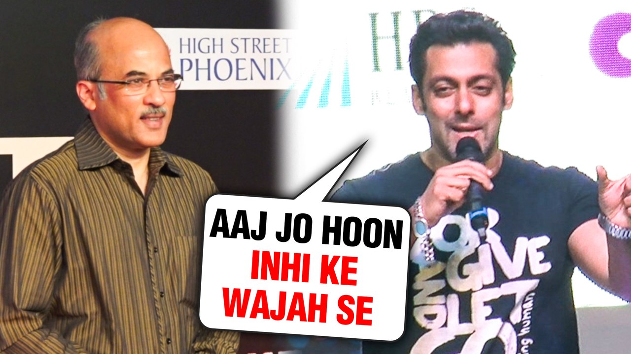 Salman Khan's RESPECT For Sooraj Barjatya | Bharat Screening
