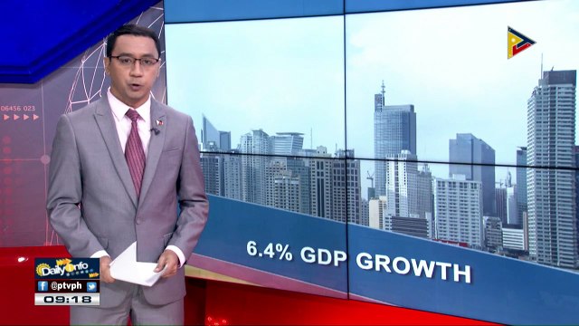 GDP ng bansa sa 2019, mananatili sa 6.4%