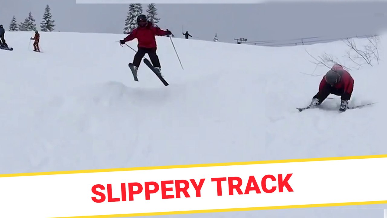 Slippery track