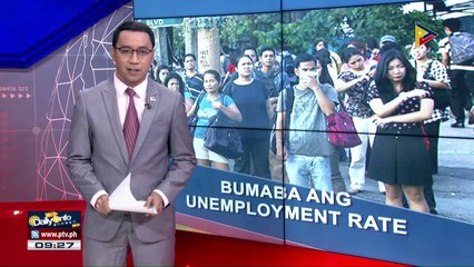 Bilang ng mga Pilipinong walang trabaho, patuloy na bumababa