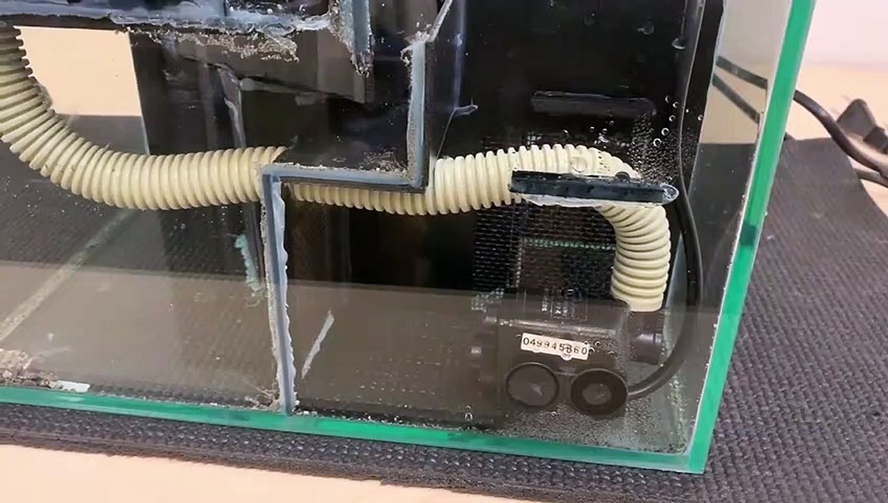 Making a mysterious waterfall with a mist maker