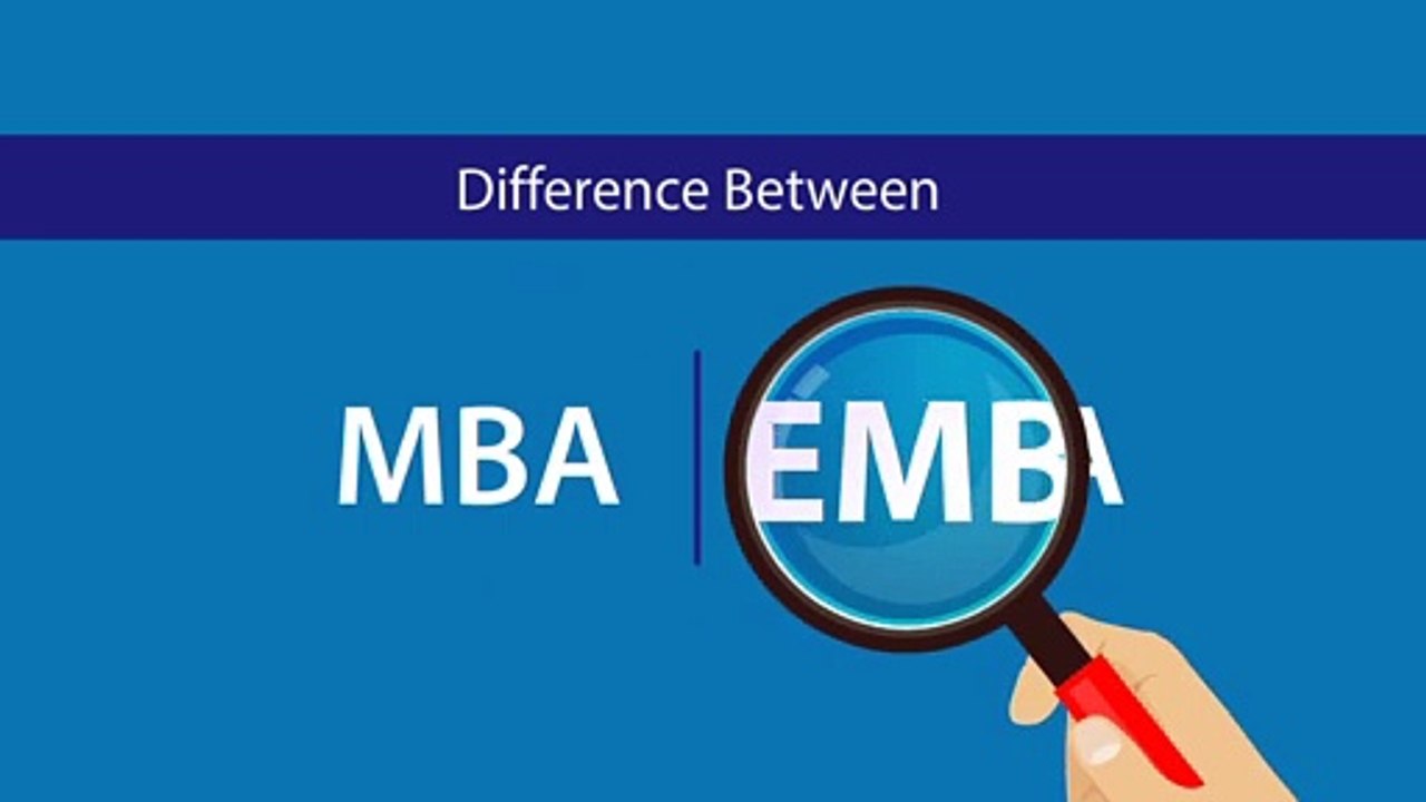 What is the difference between MBA & Executive MBA