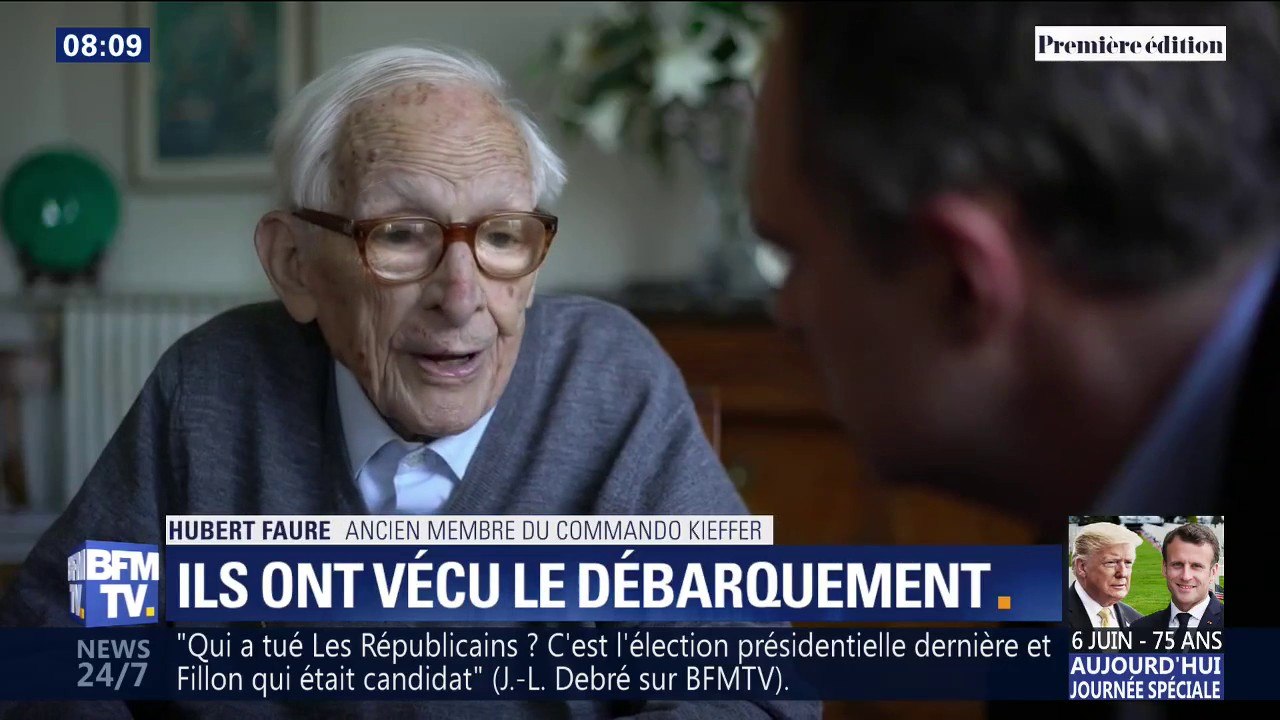"Il fallait prendre des positions où on dominait l'ennemi." Cet ancien membre du commando Kieffer raconte ses souvenirs du débarquement