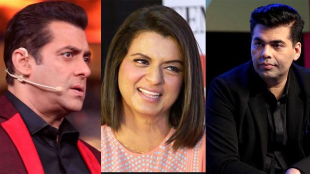Kangana Ranaut's sister Rangoli Chandel again targets Karan Johar because of Salman Khan |FilmiBeat