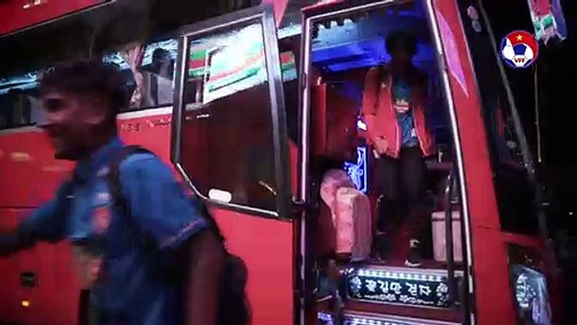 U23 Myanmar đã có mặt tại Việt Trì để chuẩn bị cho trận giao hữu với U23 Việt Nam | VFF Channel