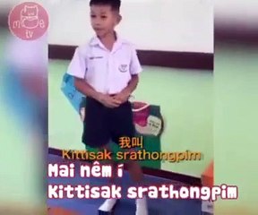 Học sinh Thái nói tiếng Anh