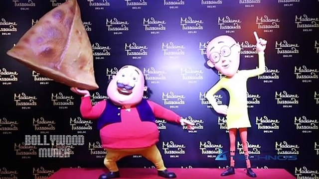 04.06.2019-India's First Comic Characters Motu Patlu Unveiled At Madame Tussauds, Delhi