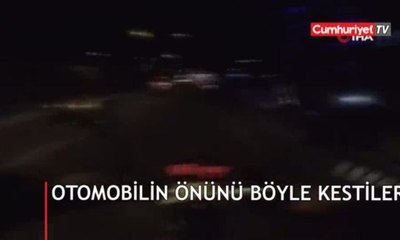 Otomobilin önünü keserek sürücüyle kavga etti: Parasını vereceksin!