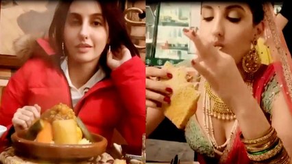 Salman Khan's Favourite Nora Fatehi Having Fun On The Sets Of STREET DANCER