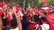 Granada celebra por todo lo alto el ascenso a Primera