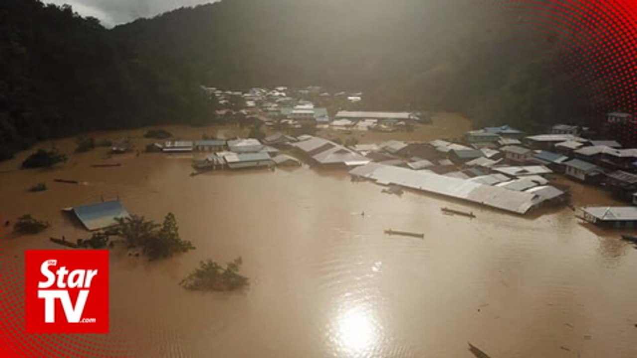 Sarawak floods cause widespread damages; emergency food-aid being deployed