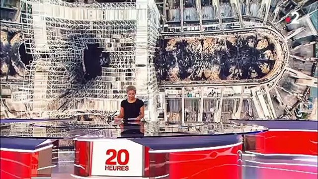 Notre-Dame de Paris : France 2 a pu filmer le cimetière de pierres aux pieds de la cathédrale - Regardez