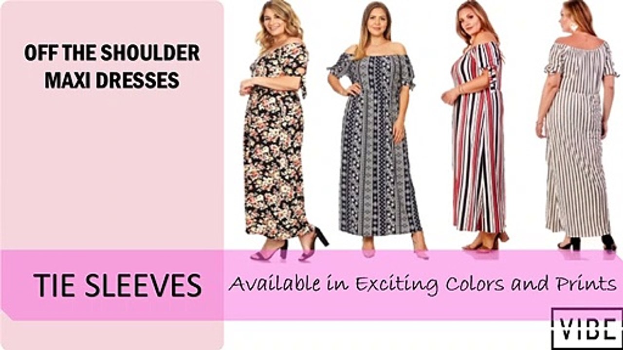 Affordable Plus Size Maxi Dresses for Women at VIBE Apparel Co