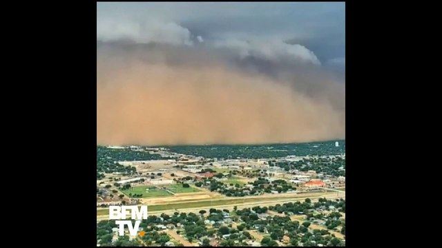 Cette impressionnante tempête de poussière a totalement englouti une ville du Texas