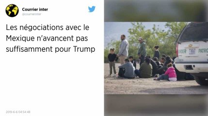 Négociations avec le Mexique : Donald Trump évoque des « progrès » très insuffisants