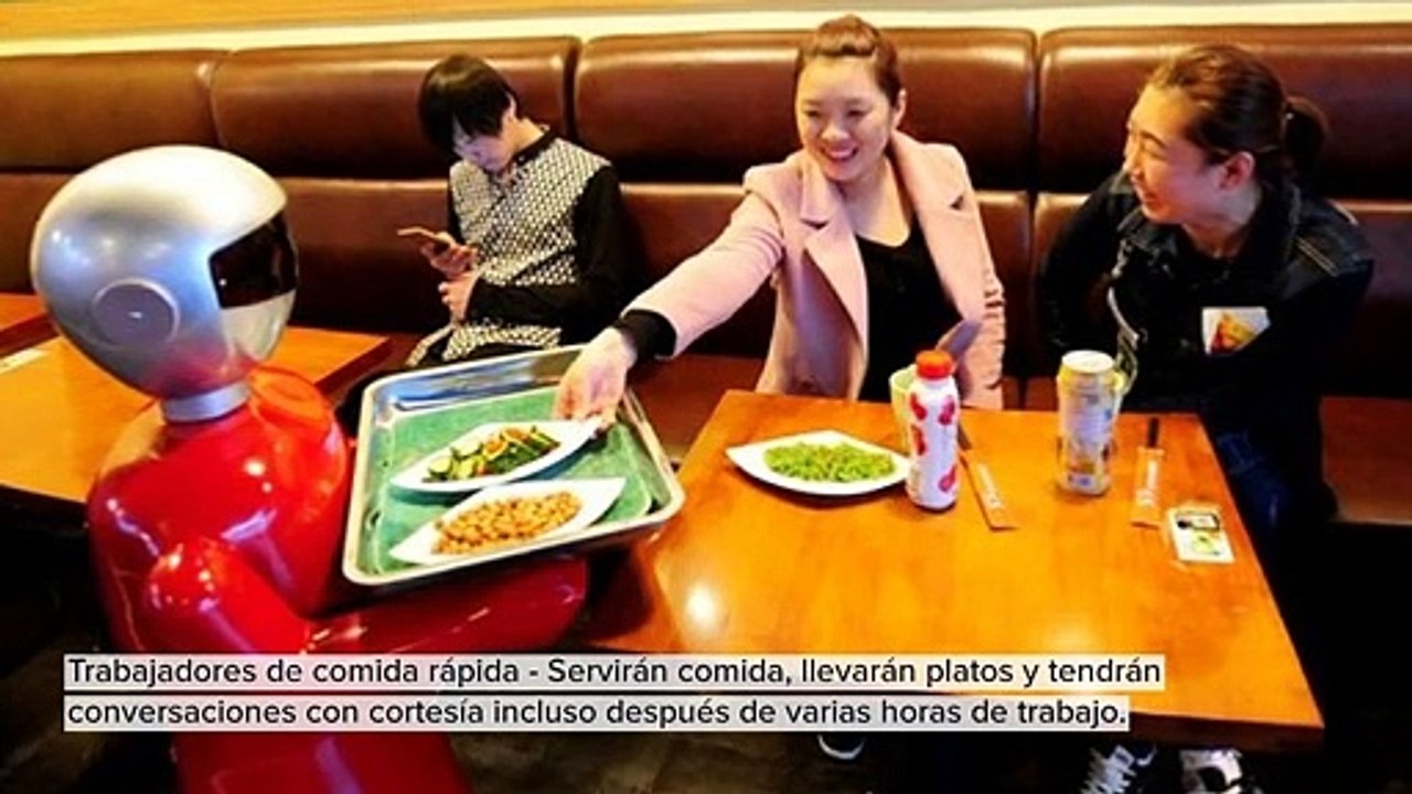 TRABAJOS TOMADOS POR ROBOTS