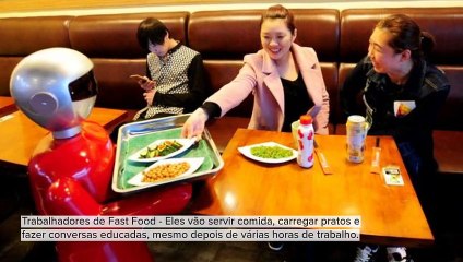 OS EMPREGOS DOS ROBÔS