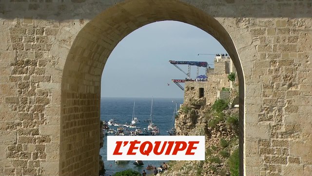 les plus belles images de Polignano a Mare - Adrénaline - Plongeon extrême
