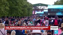 D-Day : la cérémonie franco-américaine débute à Colleville-sur-Mer