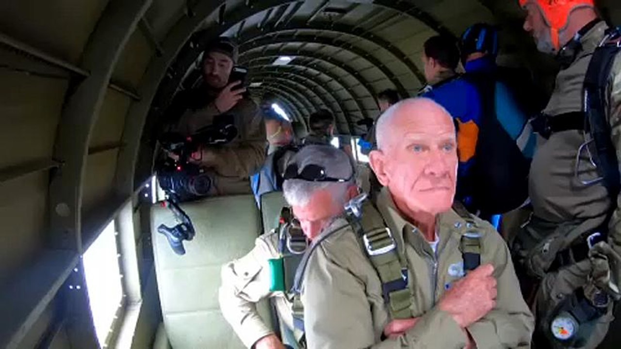 Sprung für die Freiheit: Veteran Rice (97) will es noch mal wissen