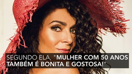 Claudia Ohana faz sucesso nas redes com fotos sensuais e diz: "Mulher com 50 também é bonita e gostosa"