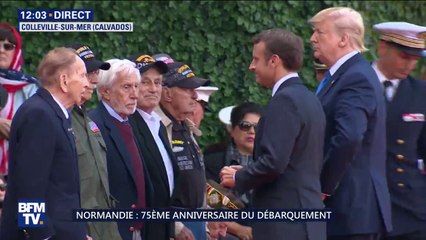 Download Video: D-Day: Emmanuel Macron fait chevaliers de la Légion d'honneur plusieurs vétérans de la Seconde Guerre mondiale