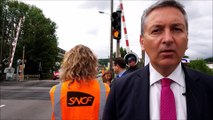 Jérôme Grand, directeur territorial SNCF Réseau Bourgogne Franche-Comté, rappelle quelques règles concernant la sécurité sur les passages à niveau en général