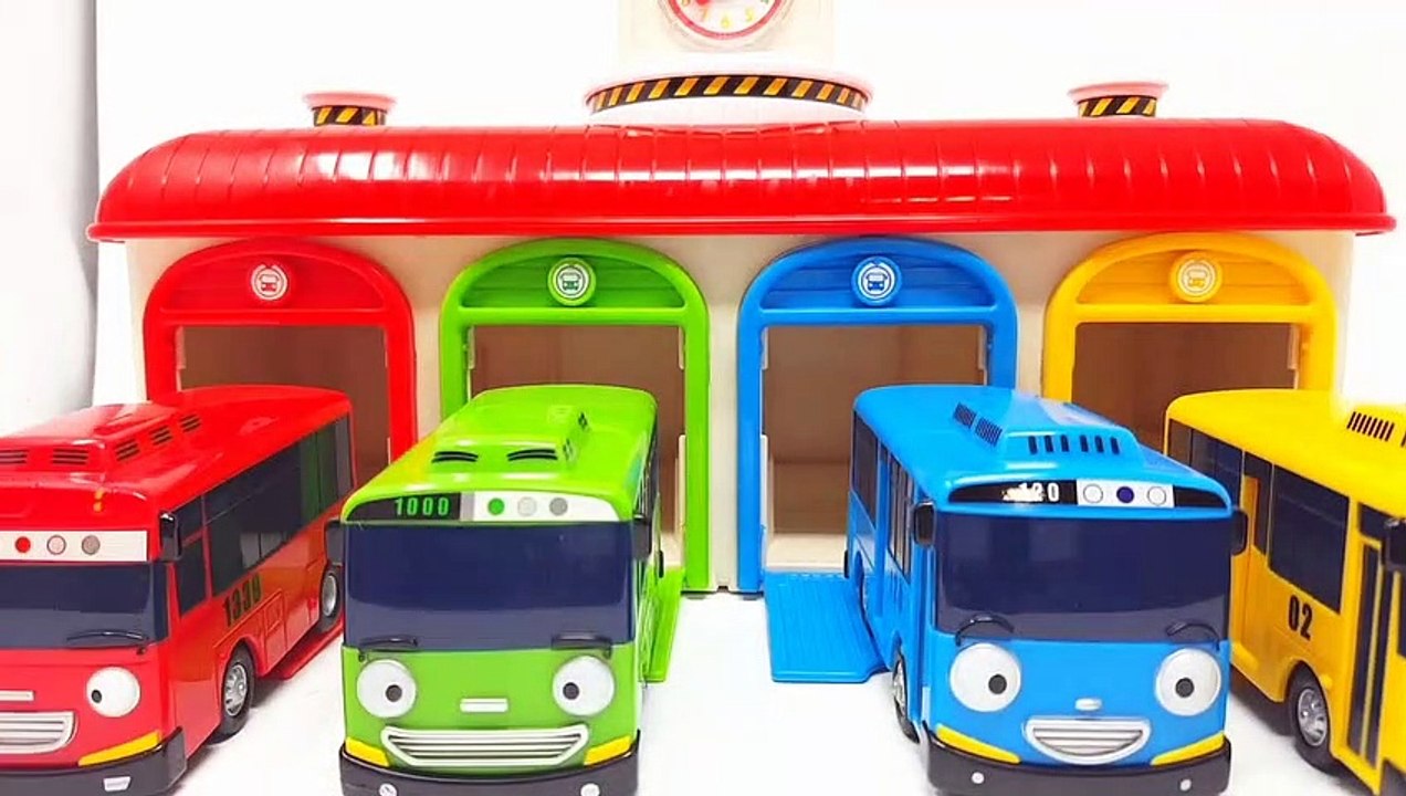 Learn Colors Tayo the Little Bus Thomas Chuggington Cars Tayo Jurassic World Special Selection #9