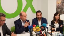 Santiago Morón (Vox) dice que el pacto 