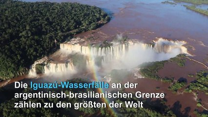 Drei Millionen Liter pro Sekunde: Hochwasser an den Iguazú-Wasserfällen