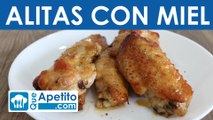 Receta de alitas de pollo con miel fácil y casera | QueApetito