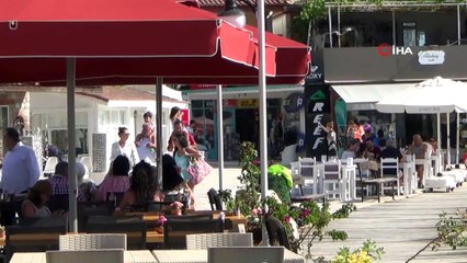 Alaçatı’nın rakibi Selimiye doldu taştı