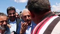 Binali Yıldırım, adaşıyla karşılaştı: Sen Binali, ben Binali; etti iki bin Ali